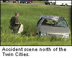 Brooks Accident Scene